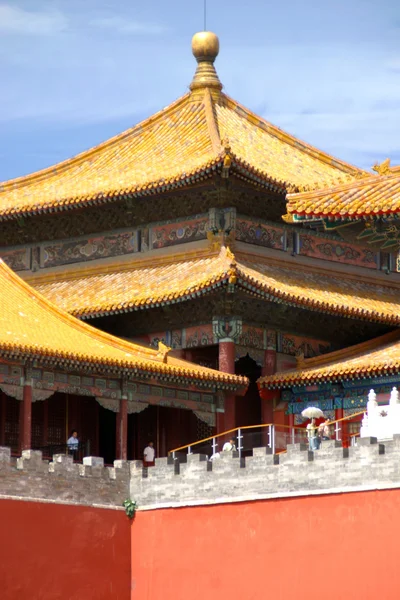 Beijing Forbidden City építészet — Stock Fotó