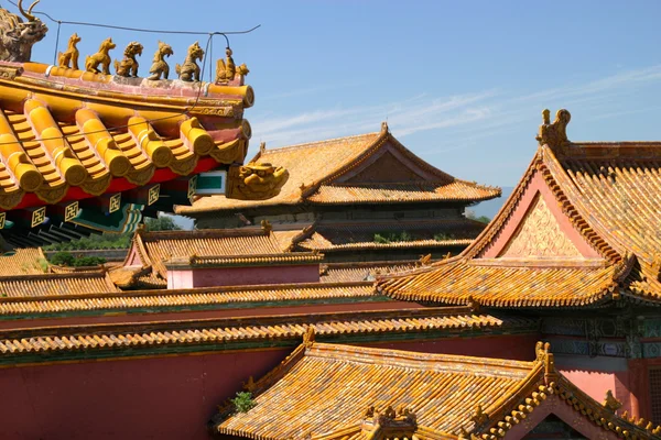 Beijing Forbidden City építészet — Stock Fotó