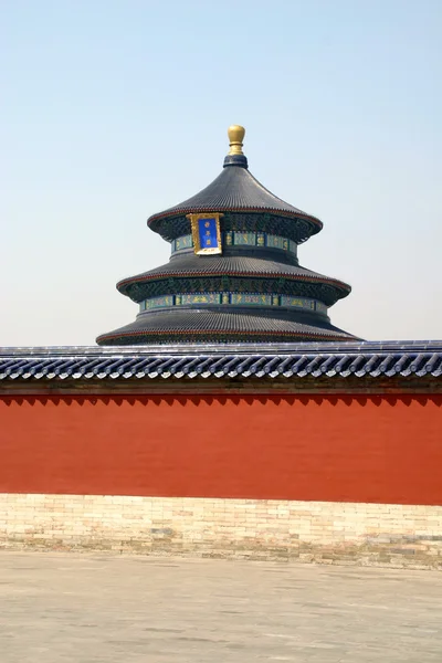 Die Schönheit der Detailverzierungen Tempel des Himmels beijing China — Stockfoto