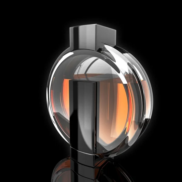 Üvegezett parfümös üveg — Stock Fotó