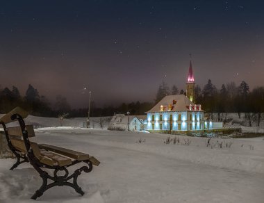Gatchina. Kış Masalı.