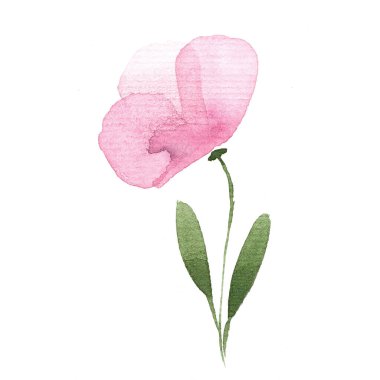 Suluboya çiçekli tebrik kartı. Düğün davetiyesi. Doğum günün kutlu olsun! Anneler Günün kutlu olsun. Sulu çiçekli yaz arkaplanı