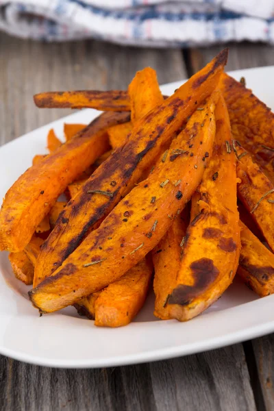 Batata-doce fritas — Fotografia de Stock