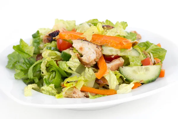 Roasted chicken california salad — Stock Photo, Image