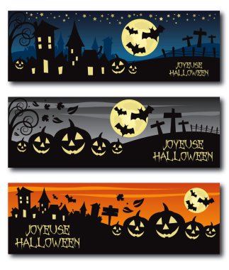 Cadılar Bayramı afiş Fransız