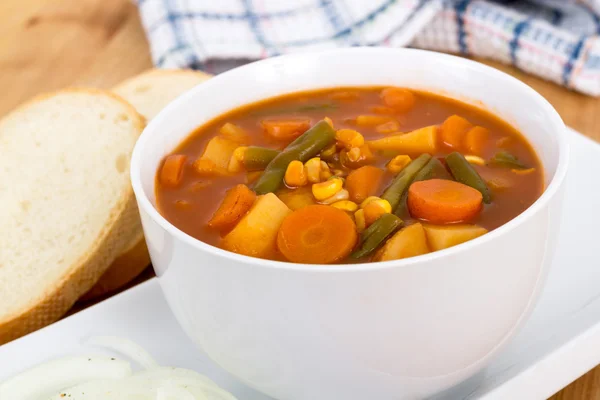 Vegetable stew bowl — Stock Photo, Image