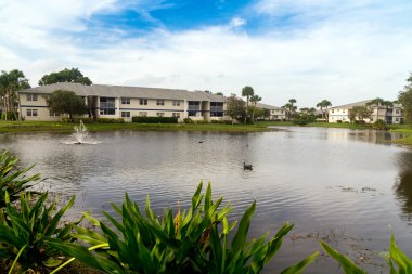 Florida condominium görünümünü