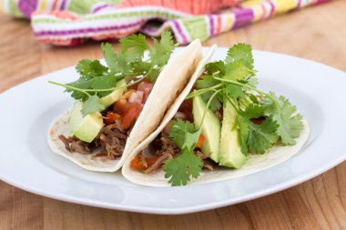 domuz eti yumuşak taco çekti