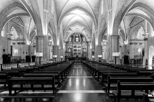 Grootstedelijke Cathedralbasilica van de aanname van onze lieve vrouw van Valencia — Stockfoto