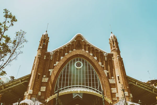 Doppelpunkt mercado in valencia — Stockfoto