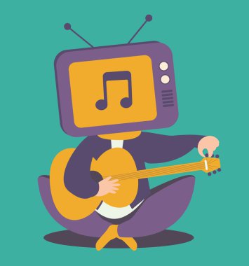 TV baş kişi gitar Tuning