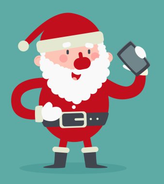 Evet sevimli Noel Baba