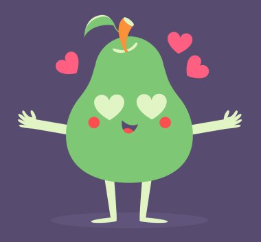 Tatlı armut telefon deli aşık