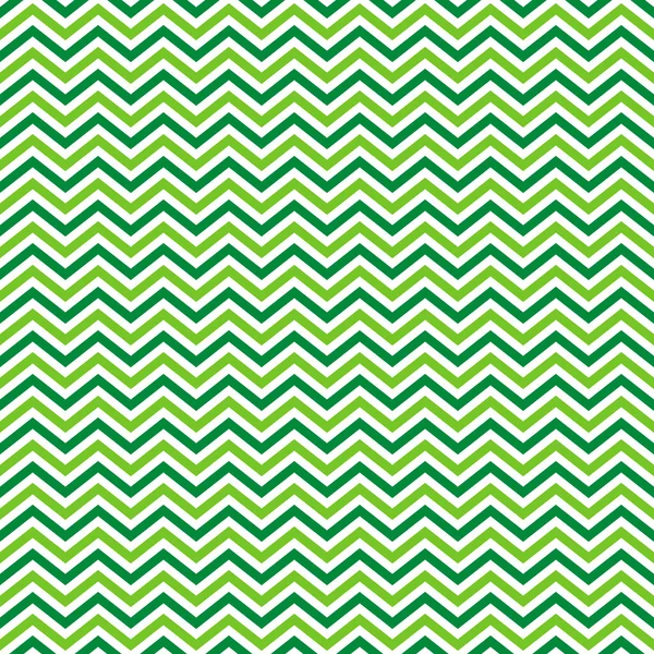 Patrick Day Chevron Seamless Pattern Green White Zigzag Background Saint — 图库矢量图片