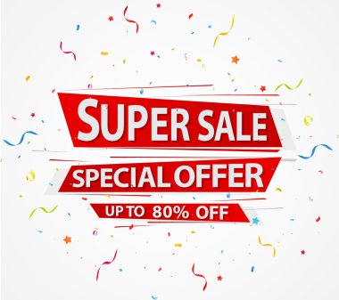 Süper satış ve özel indirim 