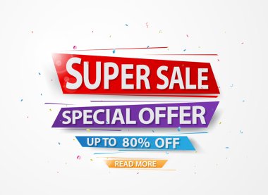 Süper satış ve özel etiket teklif