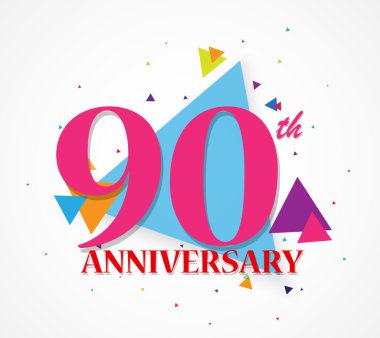  Yıldönümü kutlama kartı