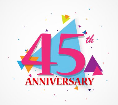  Yıldönümü kutlama kartı