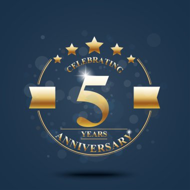 Yıldönümü kutlama kartı