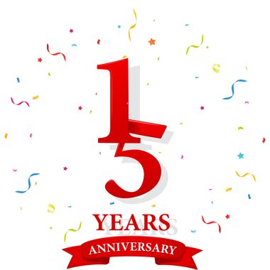 Mutlu yıldönümü kutlamaları havai fişek ile