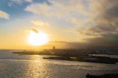 Günbatımı Lanzarote, İspanya