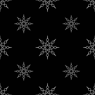 Kar kusursuz desen. Soyut kış süslemeleri dokulu arka plan. Kar tanesi deseni. Kar tanesi vektörü tatil düzenlenebilir dokusu