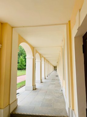 Oranienbaum Sarayı 'ndaki 27.07.2021 Galeri.