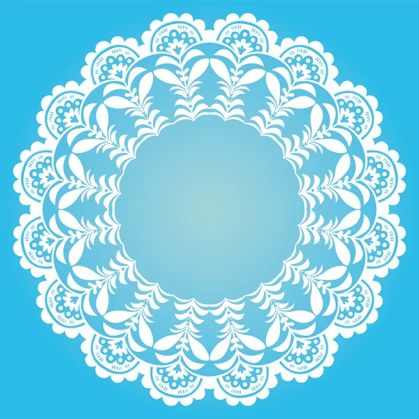 Retro ronde garland — Stockvector