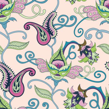 Paisley Hint süs vektör.