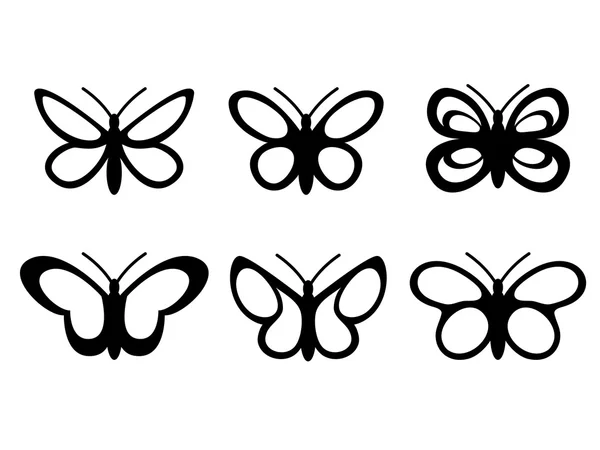Butterflies — Stock Vector