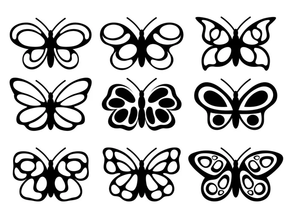 Butterflies — Stock Vector