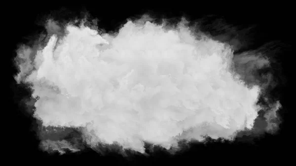 Transparent Alpha Channel Chrome Key Cloud Center Frame Floating Cloud Royalty Free Stock Images