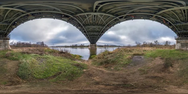 Volle Nahtlose Sphärische Hdri Panorama 360 Grad Winkel Ansicht Unter — Stockfoto