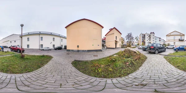 Grodno Beliarus November 2020 바다없는 Hdri Panorama 360 도시의 근처에 — 스톡 사진
