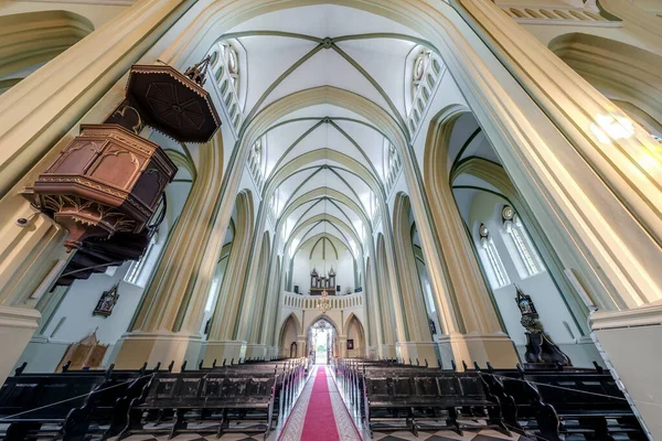 Belário Agosto 2019 Cúpula Interior Olhando Para Cima Antigo Teto — Fotografia de Stock