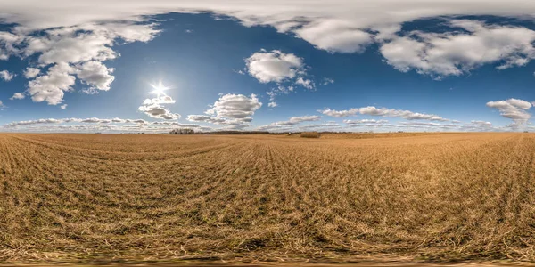 Повна Безшовна Сферична Панорама Hdri 360 Градусів Кута Зору Серед — стокове фото