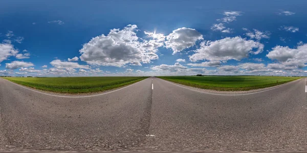 Panorama Hdri Esférico Sem Emenda Completo 360 Graus Vista Ângulo — Fotografia de Stock