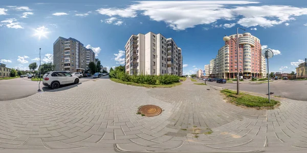 Grodno Belarus Lipiec 2021 Pełni Płynna Sferyczna Panorama Hdri 360 — Zdjęcie stockowe