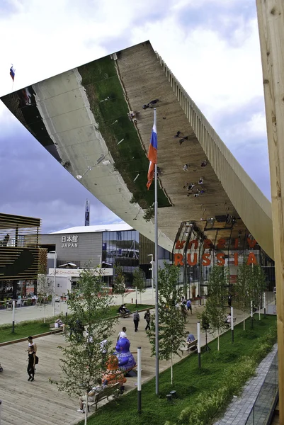 World Expo Milano, Italien, juni 2015. Ryska pavilion. — Stockfoto