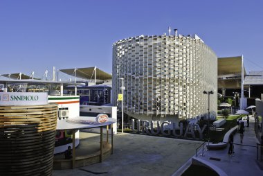 Uruguay pavilion Expo 2015 köyde 17 Haziran.