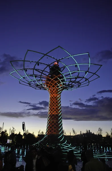 Árbol de la vida fuente espectáculo —  Fotos de Stock