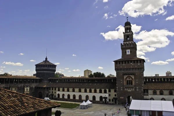 Castello Sforzesco,Piazza Castello,Milano. – Stock Editorial Photo ...