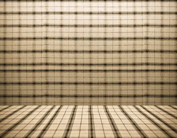 Sepia plaid 3d texture — Stock Photo, Image