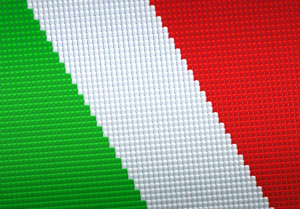 Tribune met een vlag van Italië — Stockfoto