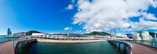 EXPO 2012 Yeosu, Korea Selatan. Pameran internasional di dekat pantai laut — Stok Foto