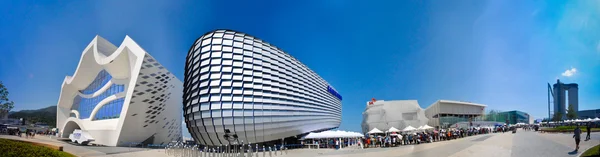 Expo 2012 Yeosu, Νότια Κορέα. Διεθνής έκθεση κοντά στην ακτή της θάλασσας — Φωτογραφία Αρχείου