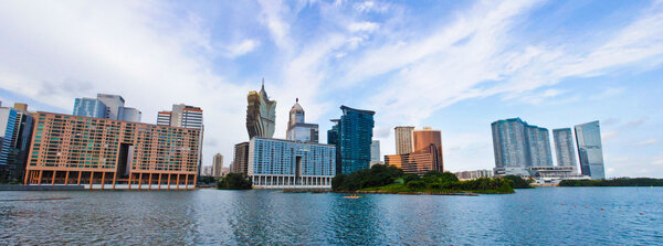 Вид на набережную Макао
