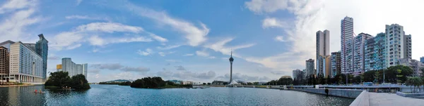 Vista do cais de Macau — Fotografia de Stock