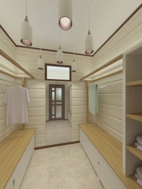 Modern iç - gömme dolap