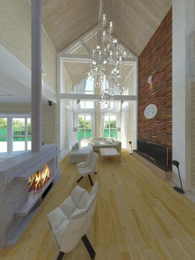 Modern iç - oturma odası